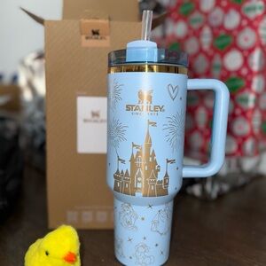 Stanley Light Blue Mug with Gold Accents Disney
